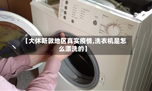【大休斯敦地区真实疫情,洗衣机是怎么漂洗的】-第1张图片