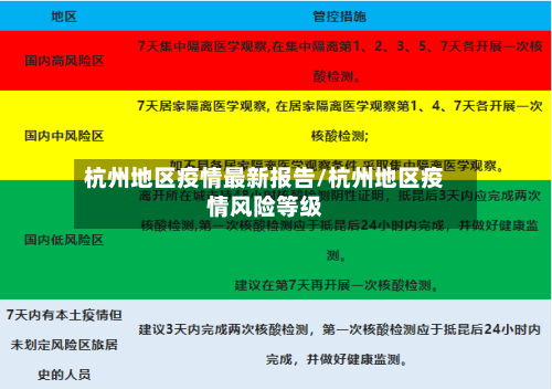 杭州地区疫情最新报告/杭州地区疫情风险等级-第2张图片
